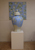 Olieverf op vaas/linnen, Compositie Prunus, vaas 100cm / doek 150x150cm