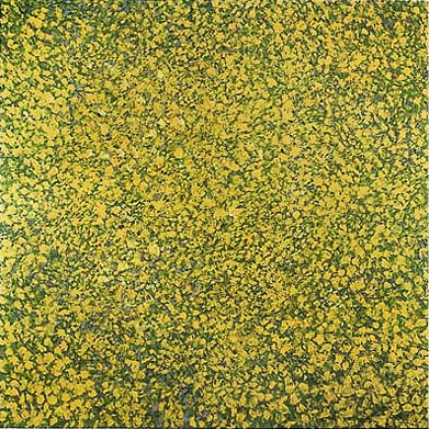 1997 Koolzaad, olieverf op linnen, 150x 150 cm