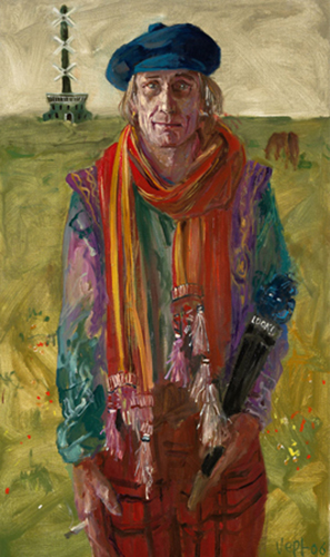 Aja Waalwijk, olieverf op linnen, 110 x 65 cm, 2006<br>Fotografie: Amsterdams Historisch Museum, Monique Vermeulen