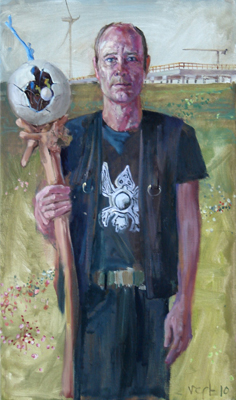Maarten van der Horst, olieverf op linnen, 2010