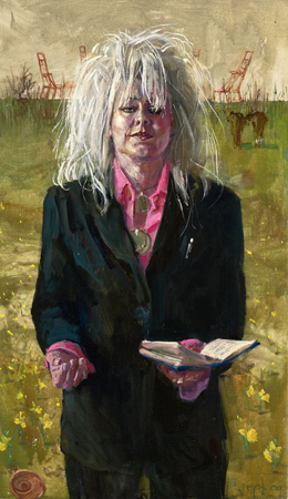 Diana Ozon, olieverf op linnen, 110x65cm, 2009<br>Fotografie: Amsterdams Historisch Museum, Monique Vermeulen
