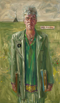 Hans Plomp, olieverf op linnen, 110 x 65 cm, 2002<br>Fotografie: Amsterdams Historisch Museum, Monique Vermeulen