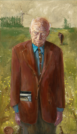 Louis Th. Lehmann, olieverf op linnen, 110x65cm, 2009<br>Fotografie: Amsterdams Historisch Museum, Monique Vermeulen