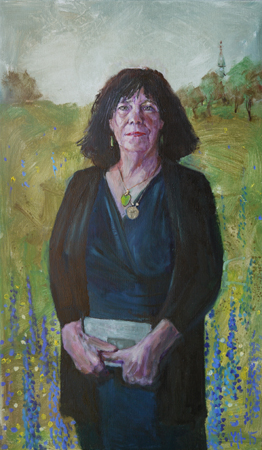 Yvonne Mousset - van Doorn, olieverf op linnen  110x65cm, 2015