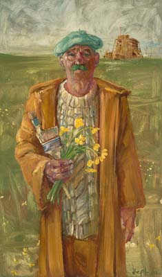 Theo Kleij, olieverf op linnen, 110 x 65 cm, 2001<br>Fotografie: Amsterdams Historisch Museum, Monique Vermeulen