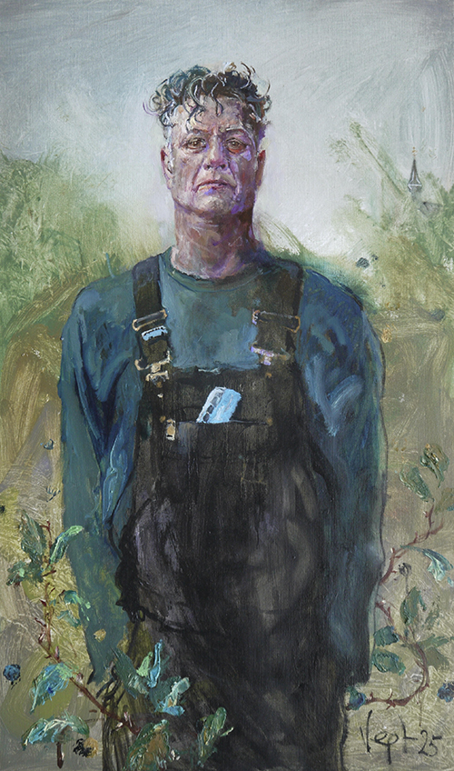 Errol, olieverf op linnen, 110x65cm, 2025