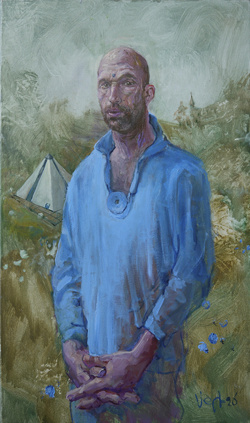 Marcel Stoof, olieverf op linnen , 110x65cm, 2026